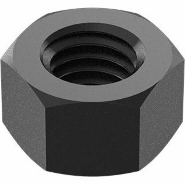 Bsc Preferred Medium-Strength Steel Hex Nuts - Grade 5 Black Corrosion-Resistant Coated 1/2-13 Thread Size, 5PK 98797A523